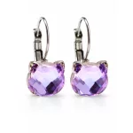 CICA fülbevaló -  lila árnyalat (7 éves kortól tinédzser korig)