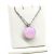 HELÉNA nyaklánc (18 mm-es rose water opal)