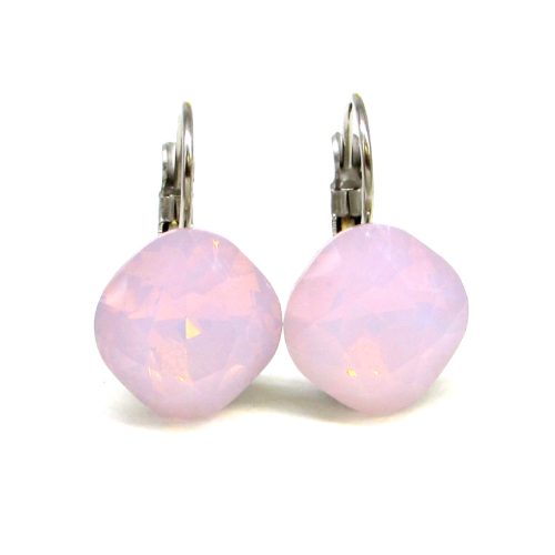 NAGY PÁRNA kapcsos fülbevaló (rose water opal)