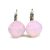 NAGY PÁRNA kapcsos fülbevaló (rose water opal)