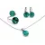 DIANA szett állítható gyűrűvel (emerald ice)