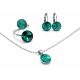 DIANA szett állítható gyűrűvel (emerald ice)