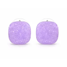 NAGY PÁRNA fülbevaló - 12 mm (violet ice)