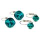 ANYA-LÁNYA PÁRNA fülbevaló csomag - 5 éves kortól (blue zircon)