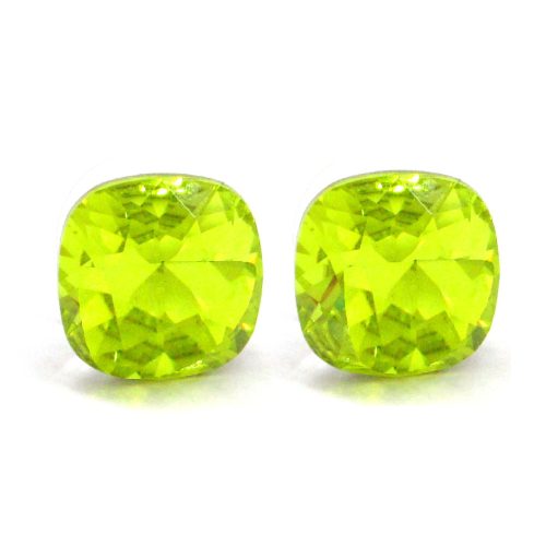 NAGY PÁRNA fülbevaló (citrus green)