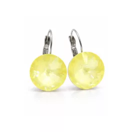 DIANA 14 mm-es fülbevaló (yellow ignite)