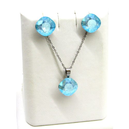 NAGY PÁRNA szett (light turquoise nature)