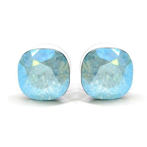 NAGY PÁRNA fülbevaló (light turquoise nature)