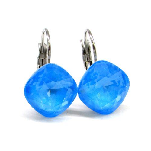 NAGY PÁRNA kapcsos fülbevaló (electric blue ignite)