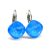 NAGY PÁRNA kapcsos fülbevaló (electric blue ignite)