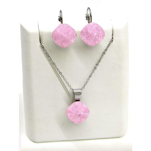 NAGY PÁRNA kapcsos szett (light rose ice)