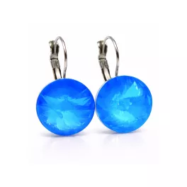 DIANA 14 mm-es fülbevaló (electric blue ignite)