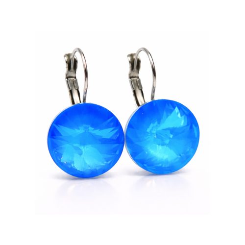DIANA 14 mm-es fülbevaló (electric blue ignite)
