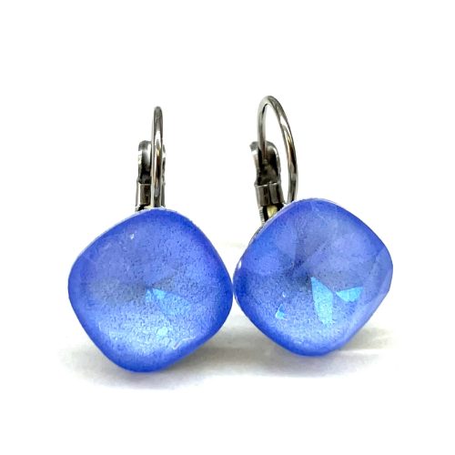 NAGY PÁRNA kapcsos fülbevaló (electric light sapphire ignite)