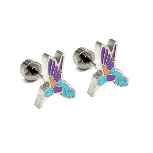 KOLIBRI csavaros fülbevaló (4 éves kortól)