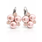ÓRIÁS TRIPLA kapcsos fülbevaló - 16 mm (rosegold variáció)