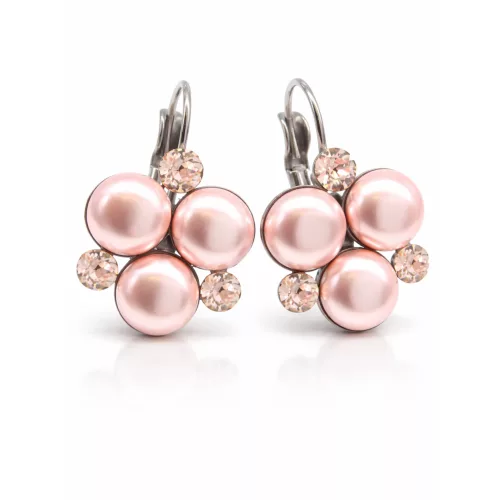 ÓRIÁS TRIPLA kapcsos fülbevaló - 16 mm (rosegold variáció)