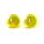 SZERELEM bedugós fülbevaló (yellow)
