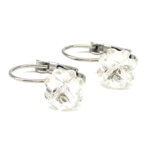 SZERENCSÉS fülbevaló crystal (4 éves kortól 10 éves korig)