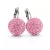 HÉRA kapcsos fülbevaló - 14 mm (light rose)