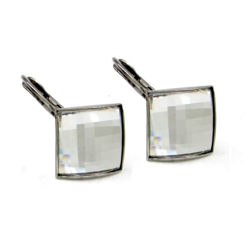 NAGY KLARISSA kapcsos fülbevaló (crystal fehér)