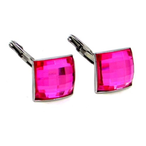 NAGY KLARISSA kapcsos fülbevaló (pink)