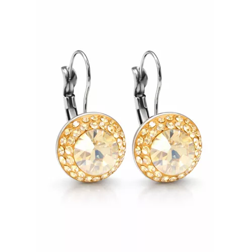 APHRODITE kapcsos fülbevaló - 12 mm (gold shadow arany)