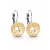 APHRODITE kapcsos fülbevaló - 12 mm (gold shadow arany)