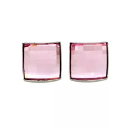 NAGY KLARISSA fülbevaló - 12 mm (light rose)