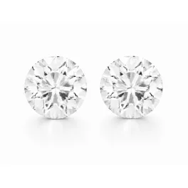 VIORA bedugós fülbevaló - 10 mm (crystal fehér)