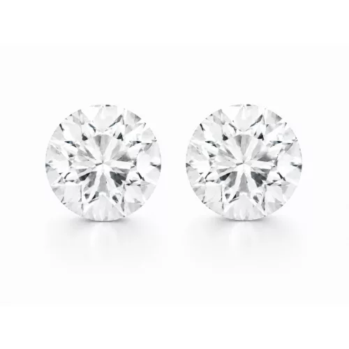 VIORA bedugós fülbevaló - 10 mm (crystal fehér)