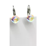 KIS PÁRNA kapcsos fülbevaló - 8 mm (AB színjátszós)