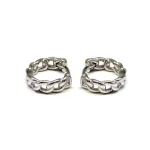 KIS FONOTT KARIKA ezüst fülbevaló - baba (fél éves kortól 4 éves korig)