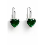 INNAMORATO ezüst fübevaló - 20 mm (zöld)