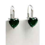 INNAMORATO ezüst fübevaló - 20 mm (zöld)