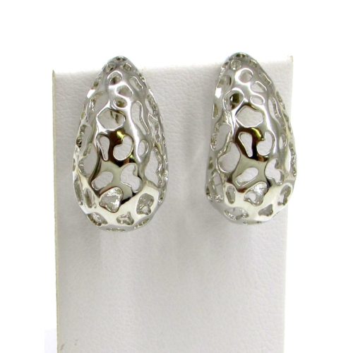 SABATO ezüst bedugós fülbevaló - 20 mm