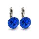 APHRODITÉ kapcsos fülbevaló (fehér 12-mm-es)- sapphire
