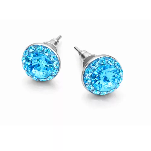 APHRODITÉ bedugós fülbevaló - 8 mm (light turquoise)