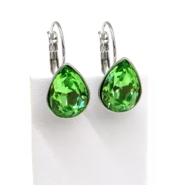 CSEPP fülbevaló - 14 mm (peridot)