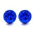 APHRODITÉ bedugós fülbevaló - 14 mm (sapphire)