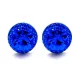 APHRODITÉ bedugós fülbevaló - 14 mm (sapphire)