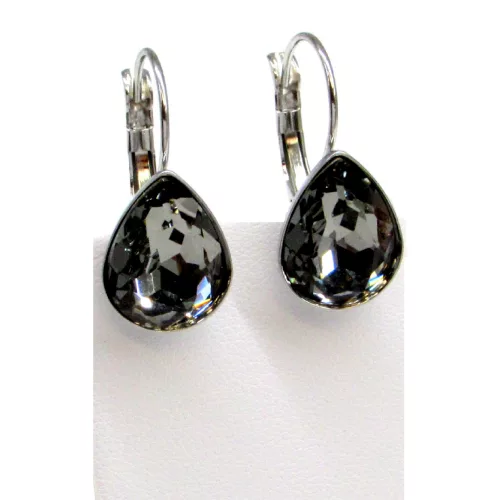 CSEPP fülbevaló - 14 mm (black diamond)