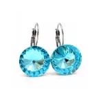 DIANA 14 mm-es fülbevaló (light turquoise)