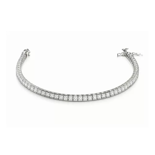 FÉNYÖSVÉNY ezüst karkötő crystal (19 cm)