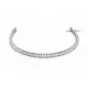 FÉNYÖSVÉNY ezüst karkötő crystal (19 cm)