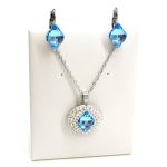 CRYSTAL LEMON szett - aquamarine