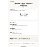 3 SOROS KEREK PALERMO ezüst fülbevaló - 14 mm 