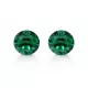 VIORA bedugós fülbevaló - 10 mm (emarald)