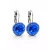 APHRODITE kapcsos fülbevaló - 12 mm (sapphire)