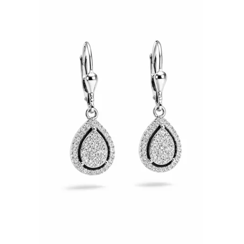 BELISSIMA ezüst fülbevaló - 27 mm